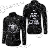 Hail Satan And Trust No One SED-0719 Shirt Allover