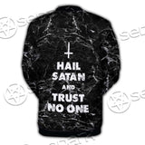 Hail Satan And Trust No One SED-0719 Button Jacket