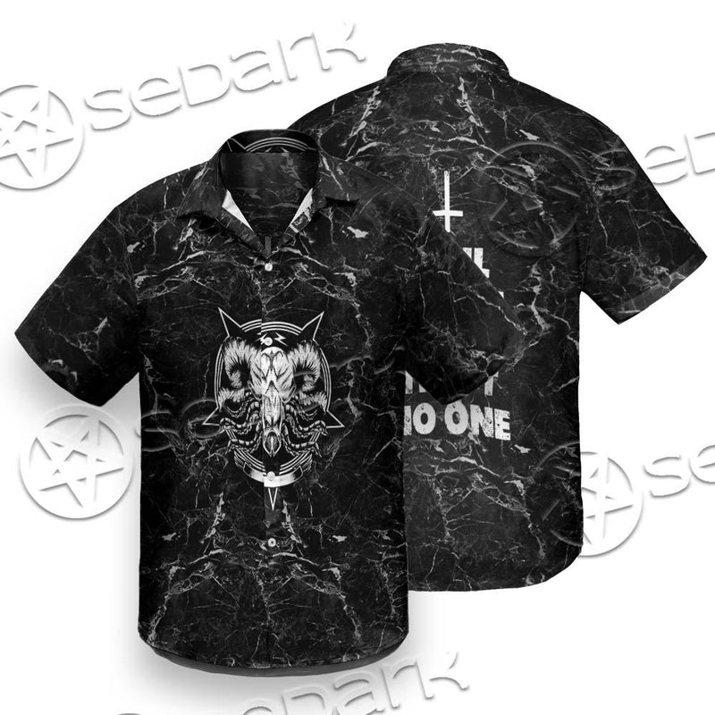 Hail Satan And Trust No One SED-0719 Shirt Allover