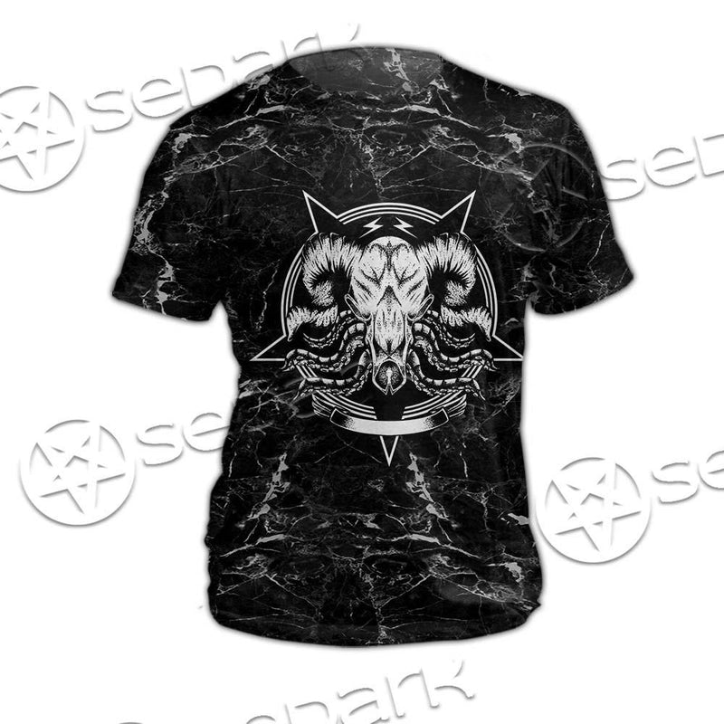 Hail Satan And Trust No One SED-0719 Unisex T-shirt