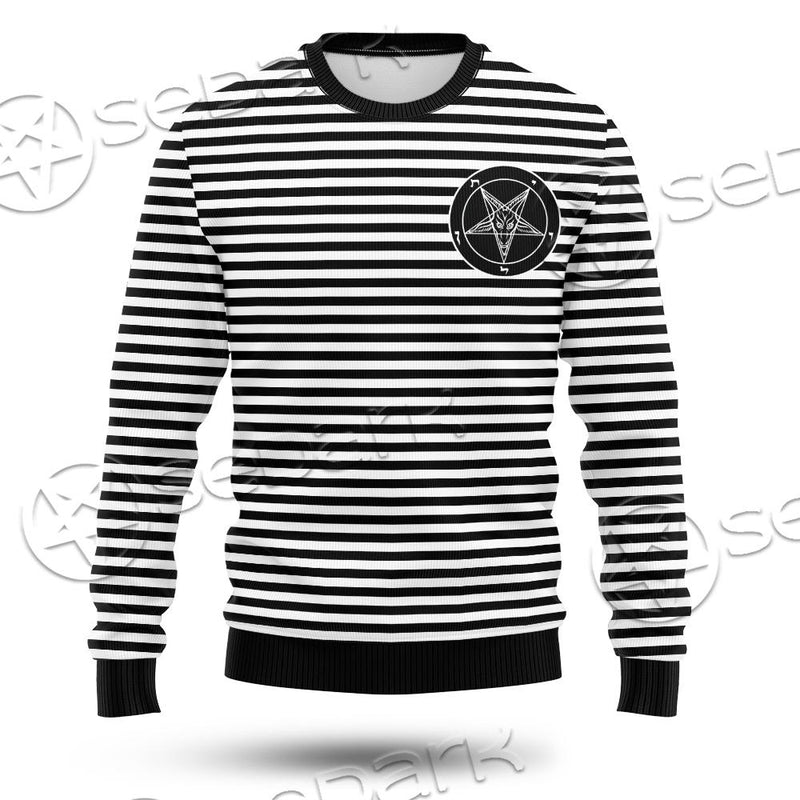 Sigil Of Baphomet Inside SED-0720 Woolen Sweater