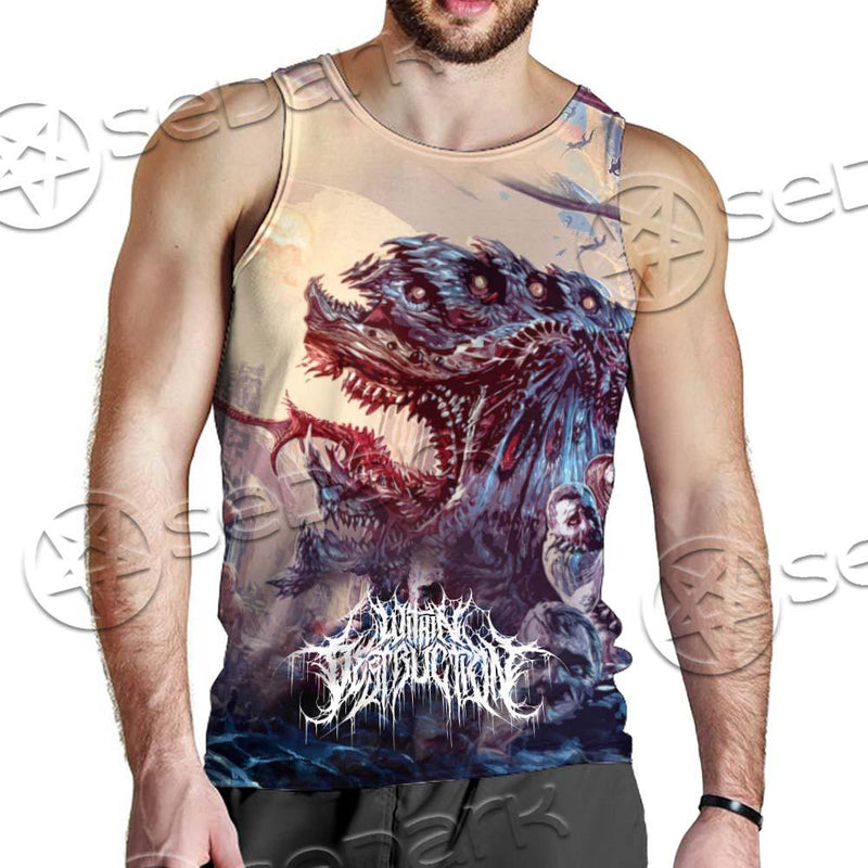Satan Within Destruction SED-0721 Men Tank-tops