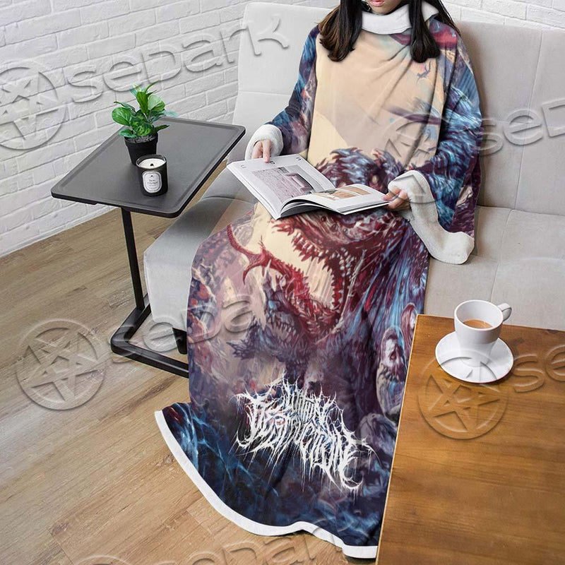 Satan Within Destruction SED-0721 Sleeved Blanket