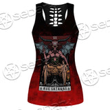 Satan Tarot Card SED-0726 Women Tank Top