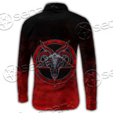 Satan Tarot Card SED-0726 Shirt Allover