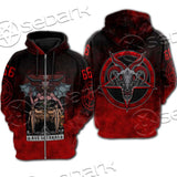 Satan Tarot Card SED-0726 Hoodie & Zip Hoodie Raglan