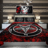 Hail Satan And Trust No One SED-0727 Bed set