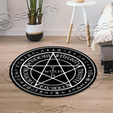 Pentagram Witch SED-0730 Round Carpet