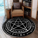 Pentagram Witch SED-0730 Round Carpet