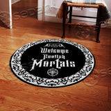 Baphomet Sigil Goat Head SED-0731 Round Carpet