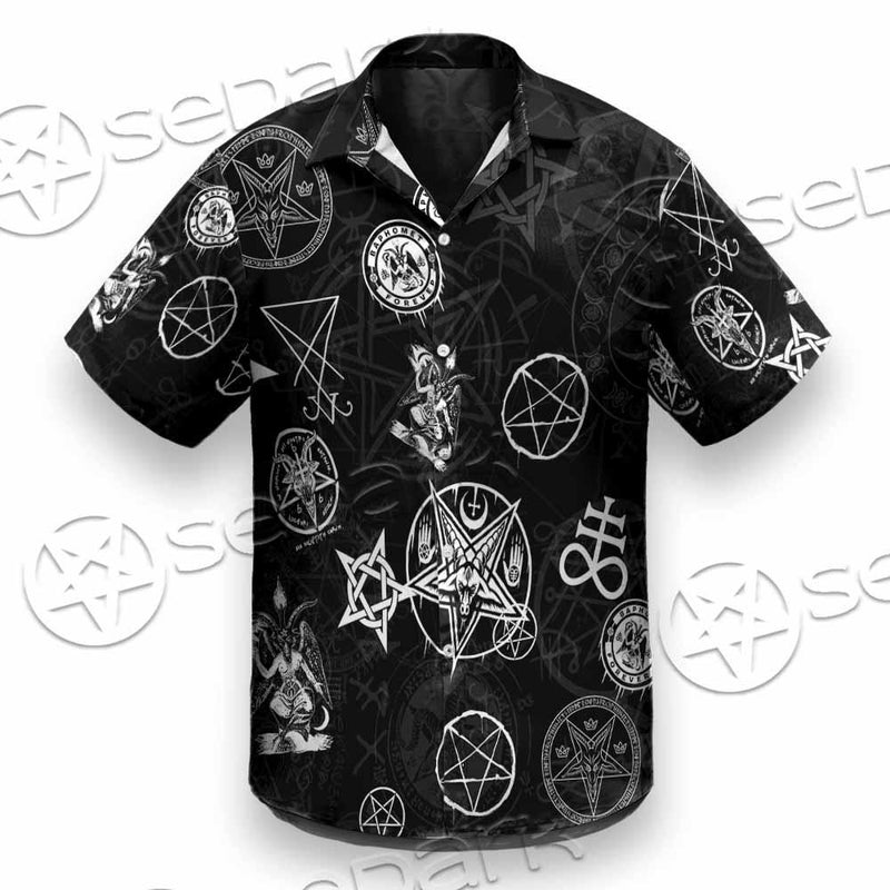 Baphomet Forever Occult SED-0732 Shirt Allover