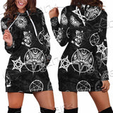Baphomet Forever Occult SED-0732 Hoodie Dress