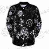 Baphomet Forever Occult SED-0732 Button Jacket
