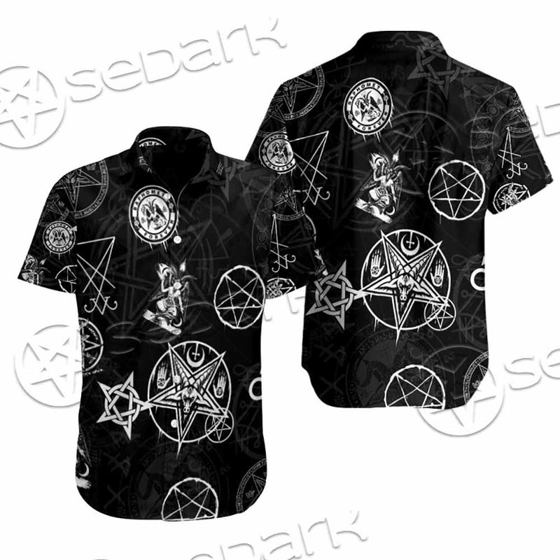 Baphomet Forever Occult SED-0732 Shirt Allover