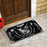 Gothic Ouija Board Cat SED-0736 Door Mat