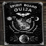 Gothic Ouija Board Cat SED-0742 Quilt