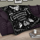 Gothic Occult Ouija Board Cat SED-0744 Quilt