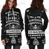 Gothic Spirit Board Ouija SED-0745 Hoodie Dress