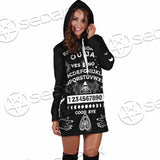 Gothic Spirit Board Ouija SED-0745 Hoodie Dress