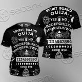 Gothic Spirit Board Ouija SED-0745 Unisex T-shirt