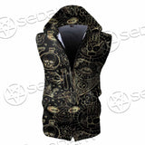 Gothic Witchy Witchcraft SED-0746 Zip Sleeveless Hoodie