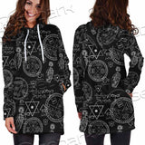 Gothic Witchy Occult SED-0747 Hoodie Dress