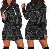 Gothic Witchy Occult SED-0747 Hoodie Dress