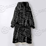 Gothic Witchy Occult SED-0747 Oversized Sherpa Blanket Hoodie