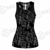 Gothic Witchy Occult SED-0747 Women Tank Top