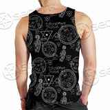 Gothic Witchy Occult SED-0747 Men Tank-tops