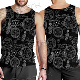 Gothic Witchy Occult SED-0747 Men Tank-tops