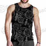 Gothic Witchy Occult SED-0747 Men Tank-tops