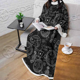 Gothic Witchy Occult SED-0747 Sleeved Blanket