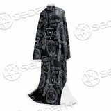 Gothic Witchy Occult SED-0747 Sleeved Blanket