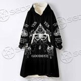 Gothic Ouija SED-0748 Oversized Sherpa Blanket Hoodie