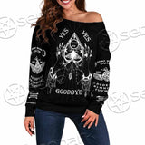 Gothic Ouija SED-0748 Off Shoulder Sweaters