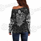 Viking Fenrir Wolf SED-0749 Off Shoulder Sweaters