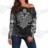 Viking Fenrir Wolf SED-0749 Off Shoulder Sweaters