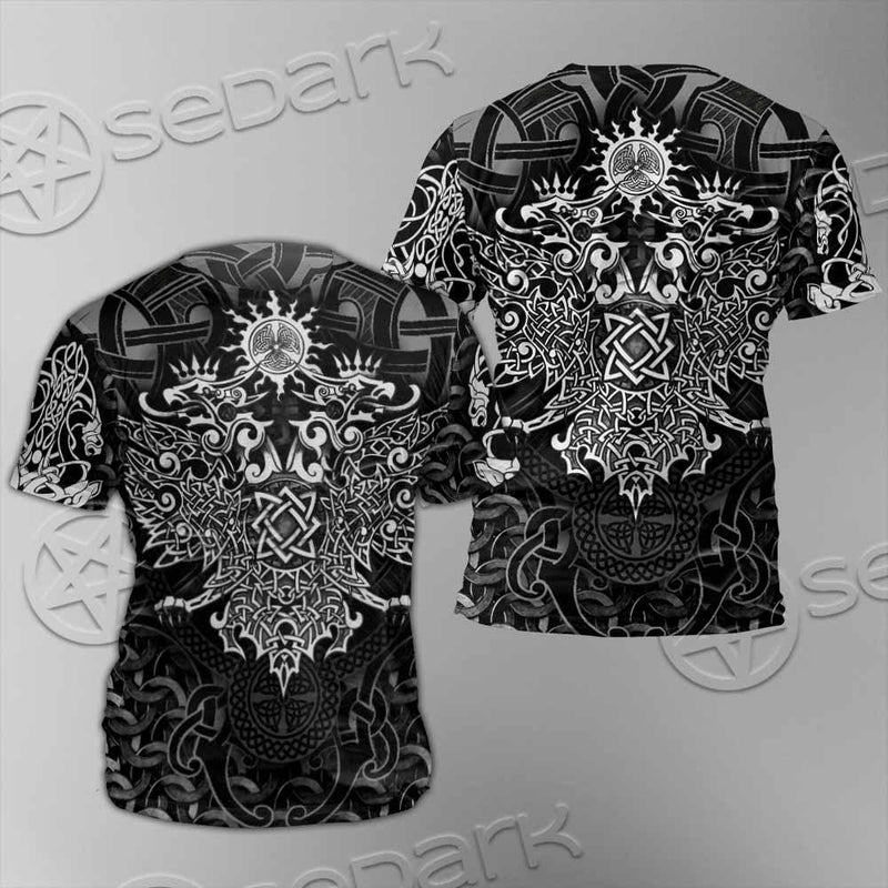 Viking Fenrir Wolf SED-0749 Unisex T-shirt