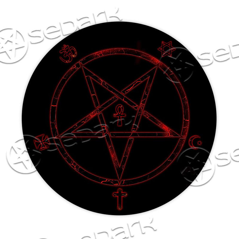 Pentagram Occult SED-0751 Round Carpet