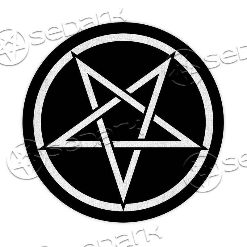 Simple Pentagram SED-0752 Round Carpet