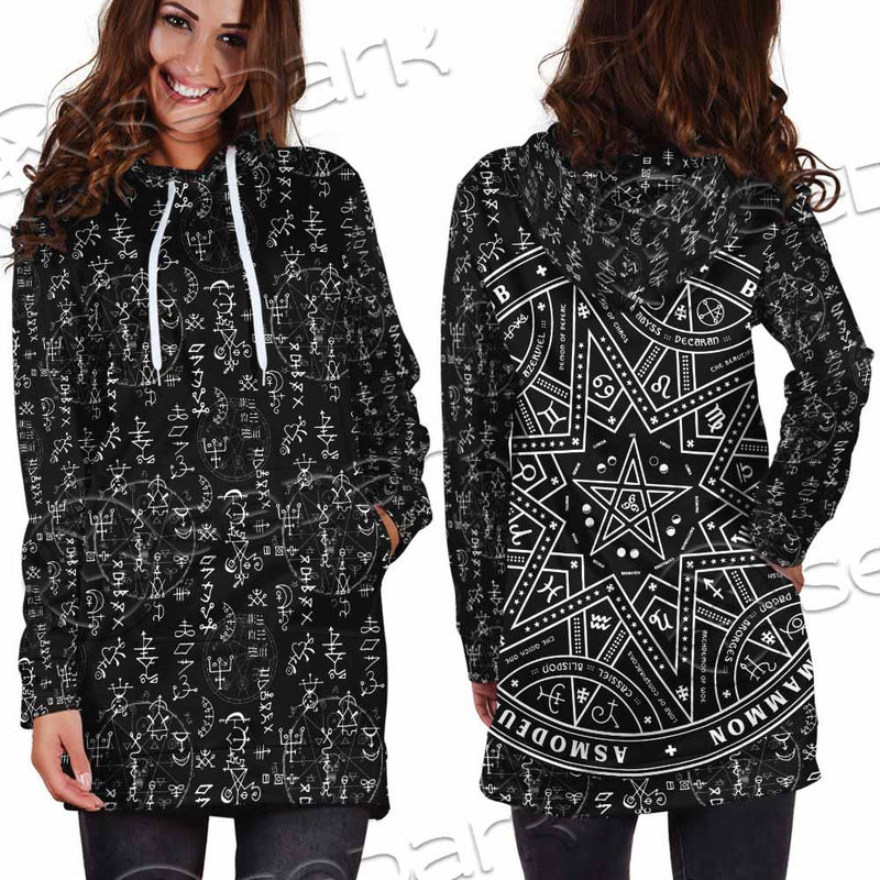 Summoning Board SED-0753 Hoodie Dress