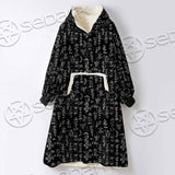 Summoning Board SED-0753 Oversized Sherpa Blanket Hoodie