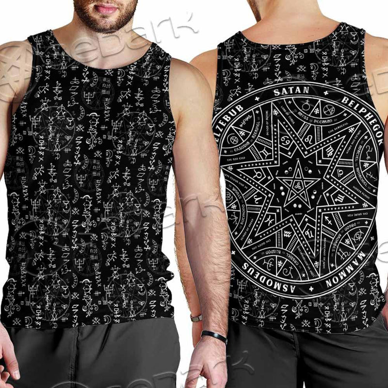 Summoning Board SED-0753 Men Tank-tops