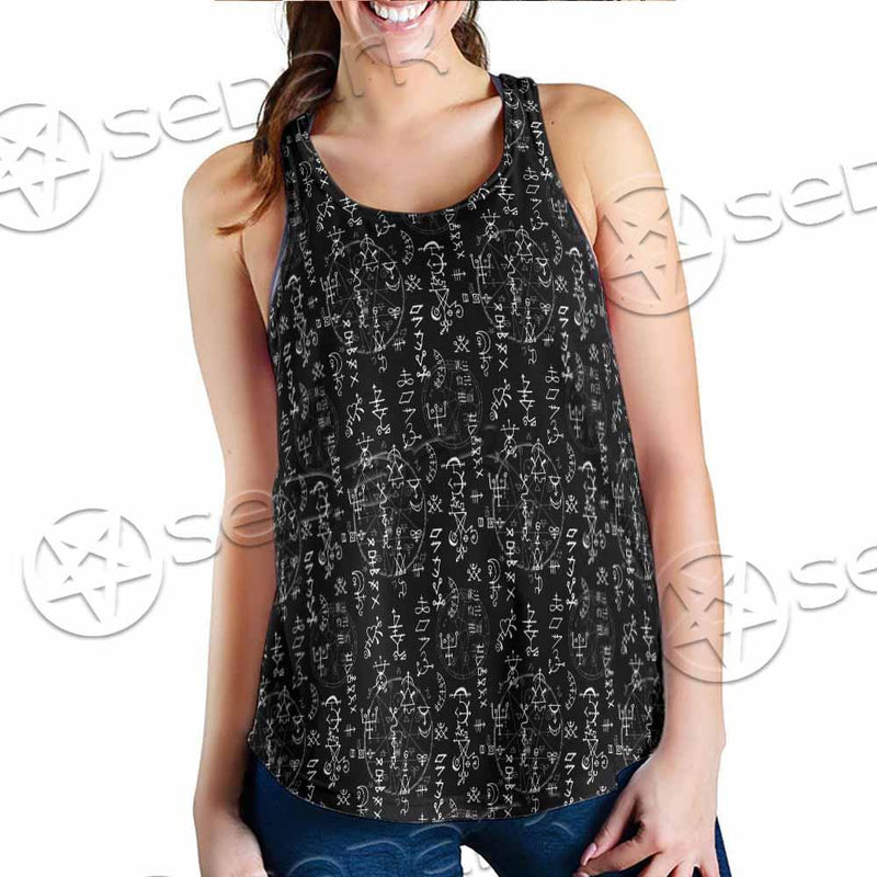 Summoning Board SED-0753 Women Tank Top