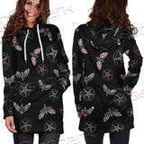 Death Moth Baphomet SED-0755 Hoodie Dress