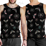 Death Moth Baphomet SED-0755 Men Tank-tops