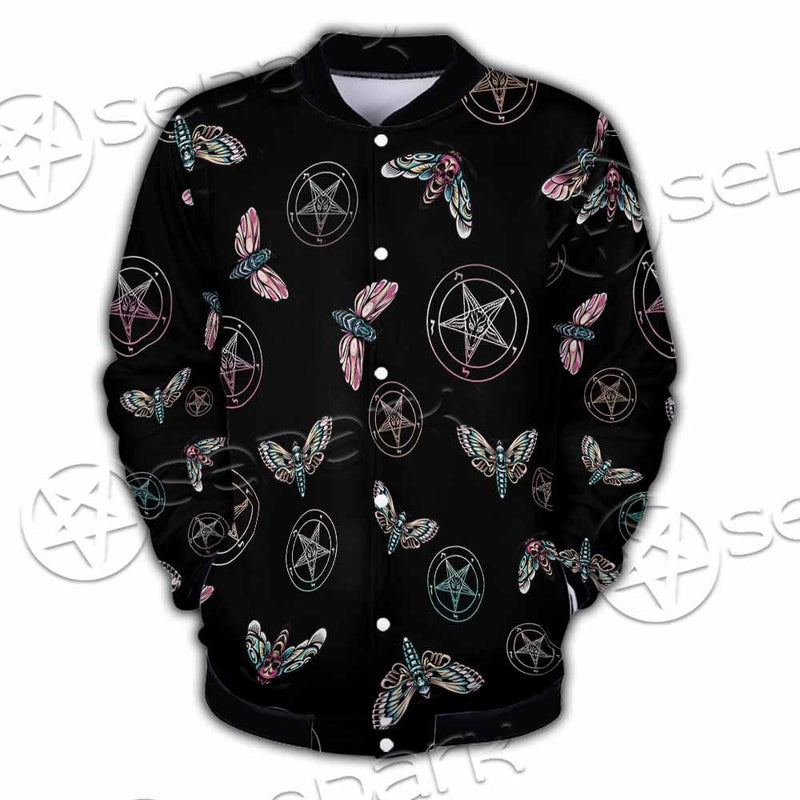 Death Moth Baphomet SED-0755 Button Jacket
