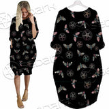 Death Moth Baphomet SED-0755 Batwing Pocket Dress