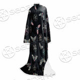 Death Moth Baphomet SED-0755 Sleeved Blanket